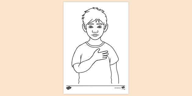 FREE! - Child Pledging Colouring Sheet (teacher made)