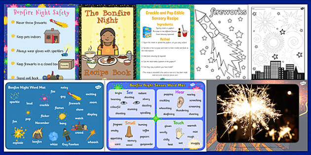 Bonfire Night SEND Resource Pack | SEND Fireworks Display