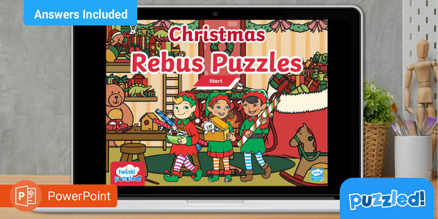 christmas rebus puzzles