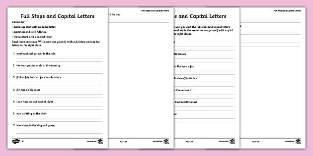 capital-letters-and-full-stops-with-phase-3-words-worksheet-worksheet