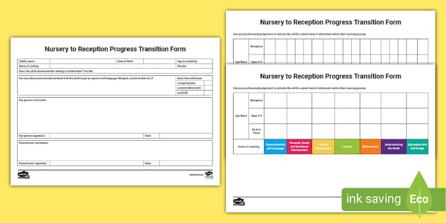 How To Write a School Transition Form in Early Years?