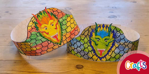 Dragon Craft Pack  Fantasy Crafts (Teacher-Made) - Twinkl