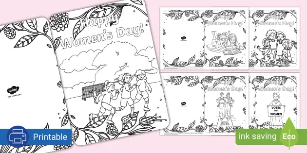 Happy International Women's Day Drawing Template - Download | Template.net
