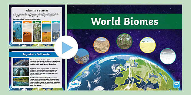 World Biomes PowerPoint - KS2 Geography - Twinkl Resources