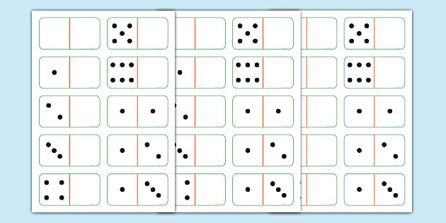 Dominos des tables de multiplication
