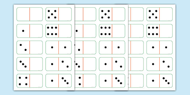 English Vocabulary Dominoes - Household Items