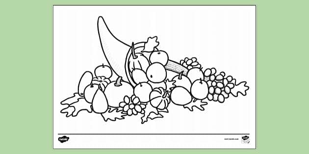 FREE! - Preschool Thanksgiving Colouring | Colouring Sheets