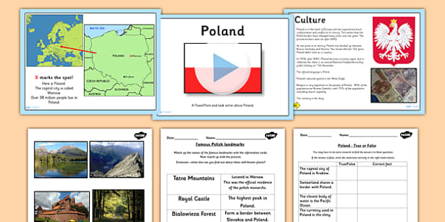 Poland Lesson Teaching Pack - Twinkl