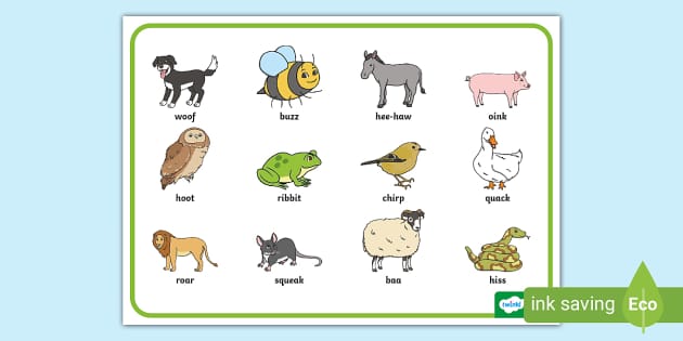 Animal Poster with Sounds | Twinkl Resources (teacher made)