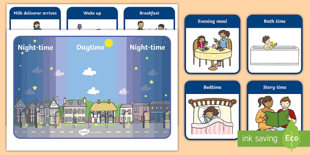 Day And Night Time Activities EYFS Teaching Resource