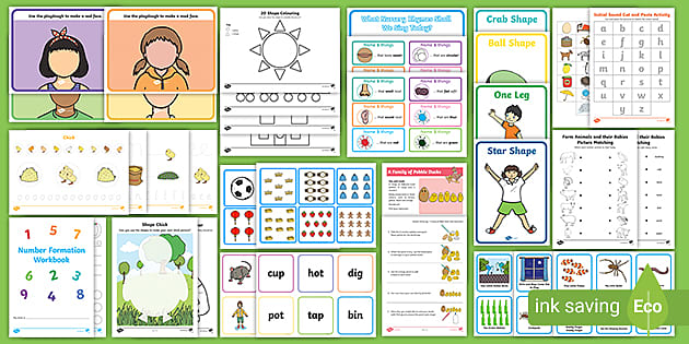 Northern Ireland School Closure P1 Pack 1 teacher made