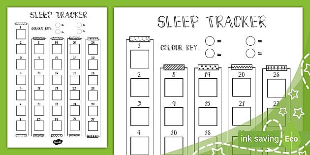 Sleep Tracker Bullet Journal Ideas To Build Better Sleeping Habits - Bullet  Planner Ideas