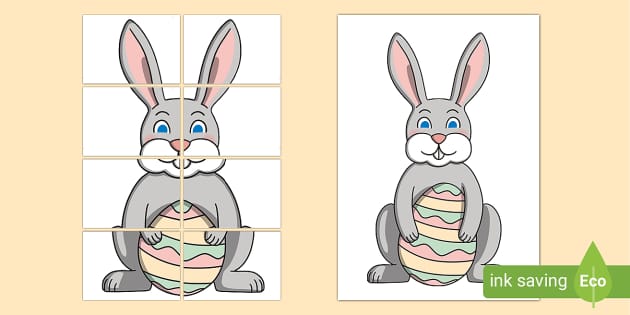 Extra Large Display Bunny Cut-Out (Teacher-Made) - Twinkl