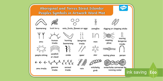 australian aboriginal art symbols