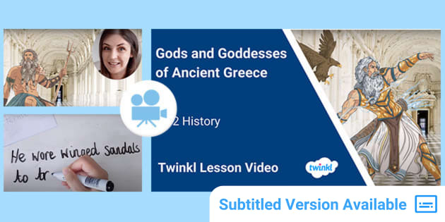 KS2 History: Gods and Goddesses of Ancient Greece Video