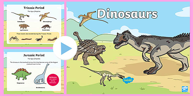 Dinosaur Timeline PowerPoint | Primary Resources - Twinkl
