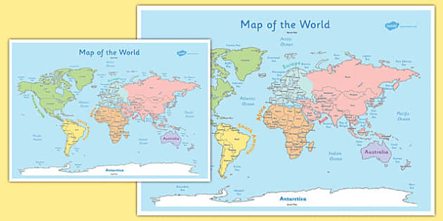 ks1 world map poster ks1 world map poster display pack