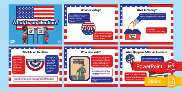 What Is An Election? PowerPoint & Google Slides - Twinkl