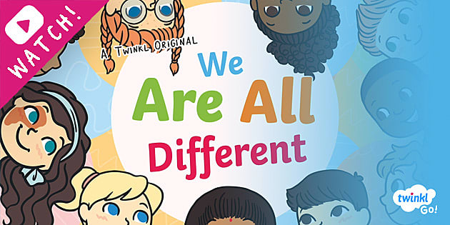 We Are All Different Originals Animation | Twinkl Go!