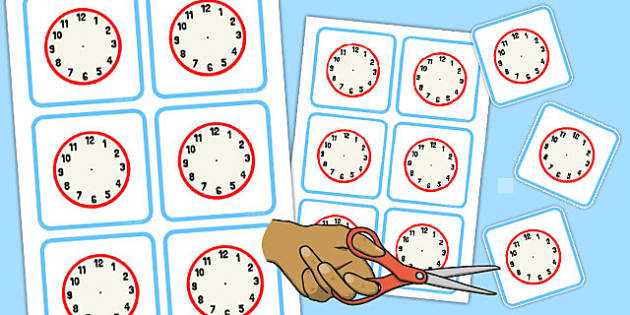 Blank Clock Faces - KS1 Primary Resources - Twinkl