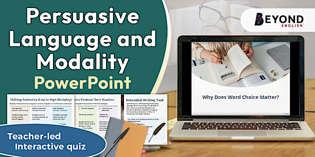 Persuasive Language and Modality PowerPoint