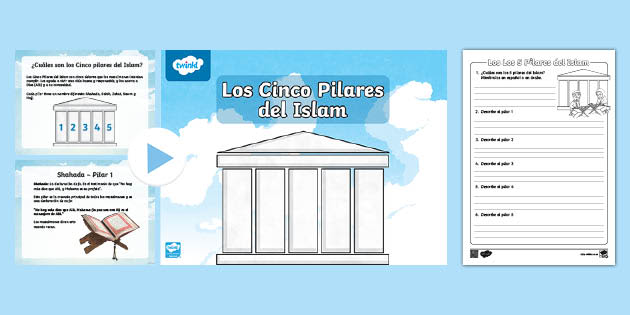 Powerpoint Escolar Los 5 Pilares Del Islam Twinkl Colombia