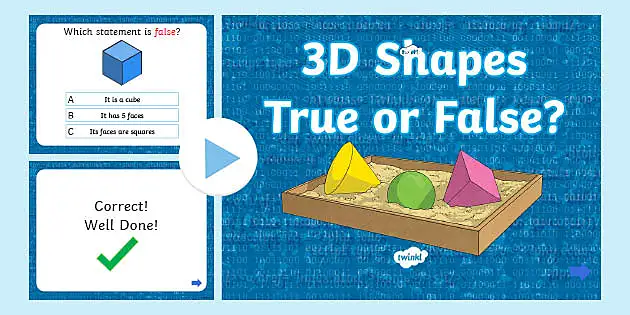 3D Shape Properties – Quiz Shop