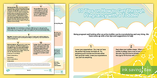 Pregnancy Calendar Template Guide - Parents - Birth to Two