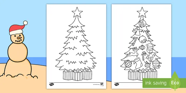 Cute Christmas Tree Drawing Ideas Easy in 10 minutes  Arty Crafty Bee