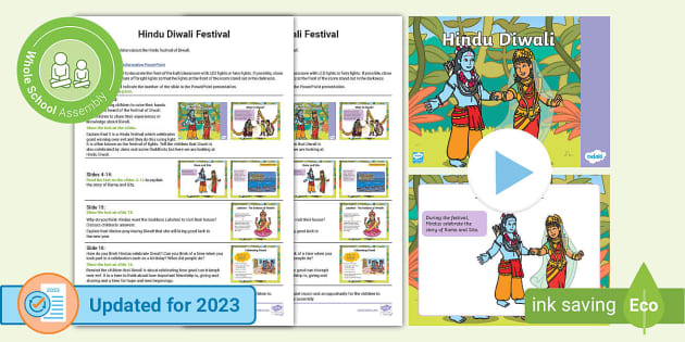 Hindu Diwali Whole School Assembly Resource Pack - Twinkl