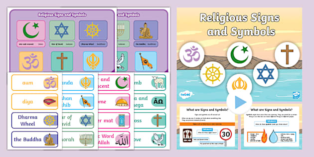 Religious Signs and Symbols (teacher made) - Twinkl