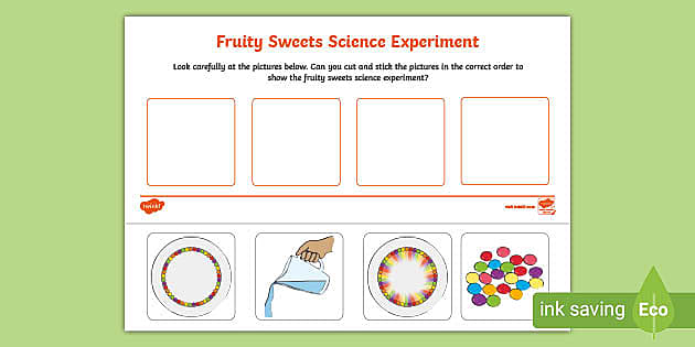 fruity-sweets-science-experiment-sequencing-worksheet