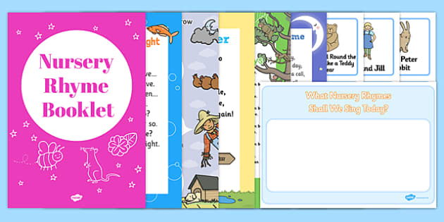 nursery-rhymes-booklet-and-choosing-cards-pack-twinkl
