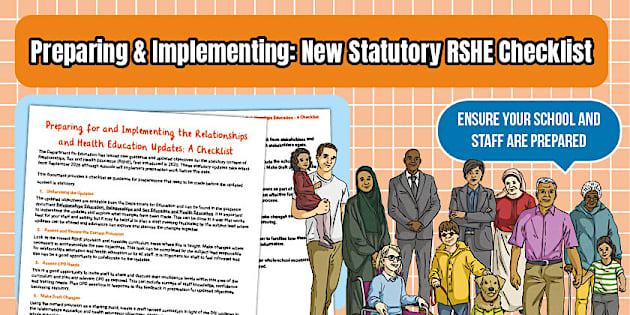 She Representative Checklist.pdf Preparing & Implementing: New Statutory RSHE Checklist