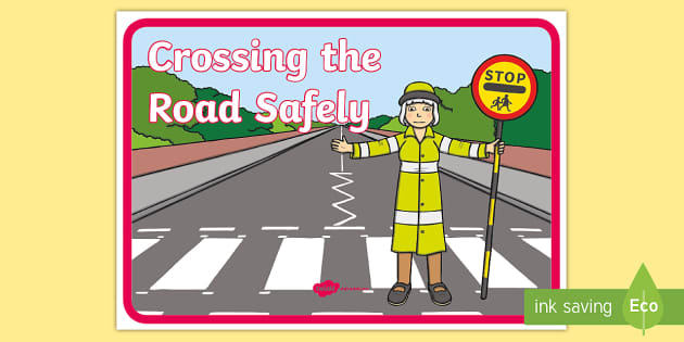 FREE! - Crossing the Road PowerPoint (Teacher-Made) - Twinkl