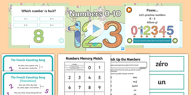 numbers in french with pronunciation