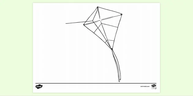Kite Vintage Patent Hand Drawing - Kite - Sticker | TeePublic