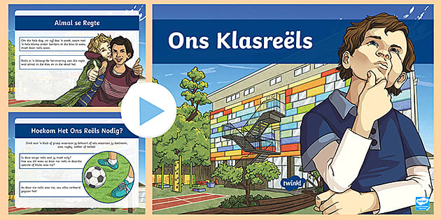 Ons Klasreëls PowerPoint - Intermediêrefase - Graad 6