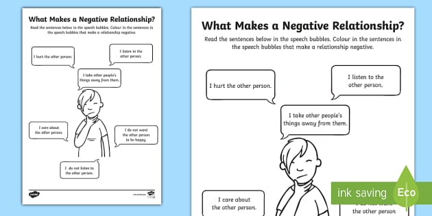 what-makes-a-negative-relationship-worksheet-teacher-made