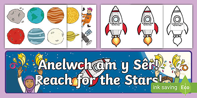 Reach for the Stars Next Steps Display Pack Welsh/English