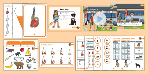 'b' Saying /b/ Lesson Pack - Phonics Level 2 Week 5 Lesson 2