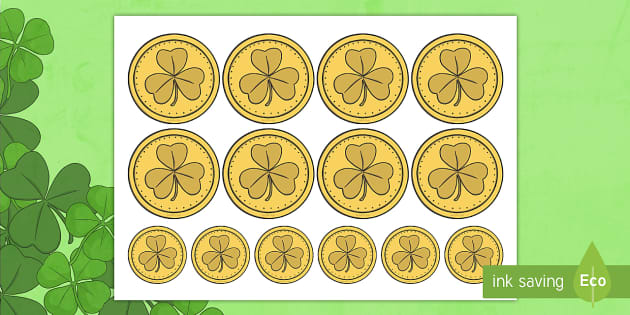 St Patrick s Day Coins (teacher made) Twinkl