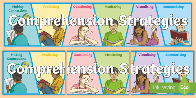 Super Six Comprehension Strategists Display Banner Twinkl