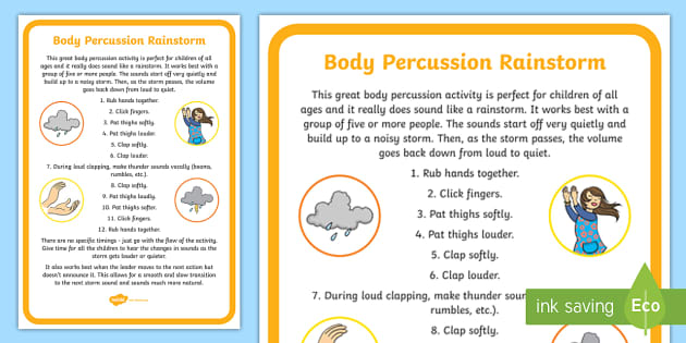Body Percussion (Years 1-2)