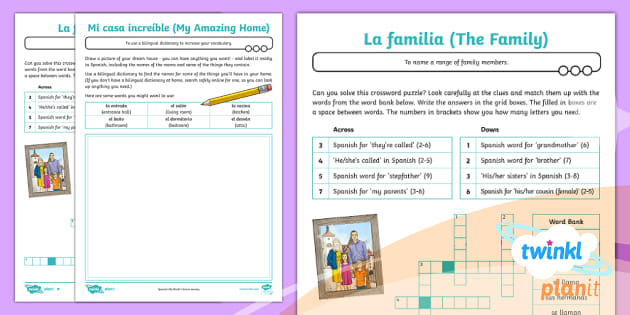 Family members in Spanish - En Tu Casa Spanish