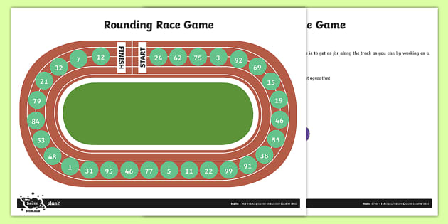 Editable Race and Trace Board Game for Word Work