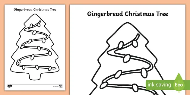 My Christmas Wish Is Christmas Tree Writing Template