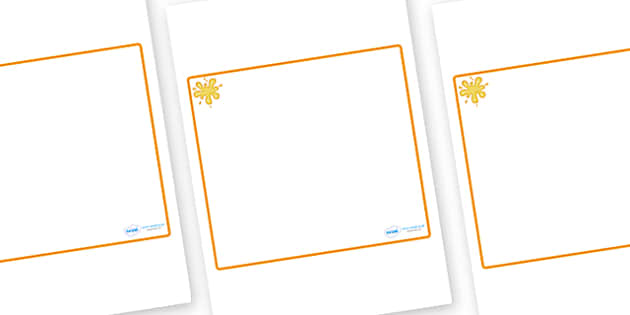 FREE! - Amber Themed Editable Classroom Area Display Sign