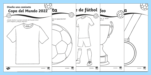Balon De Futbol Diseño Mundial 2022 N° 5