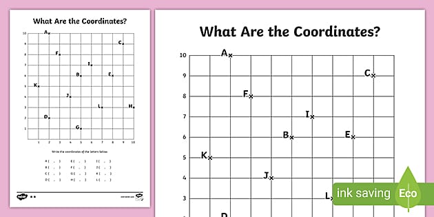 coordinate geometry for kids